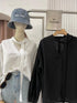 MATINEE Cotton V-Neck Long Sleeves Tops